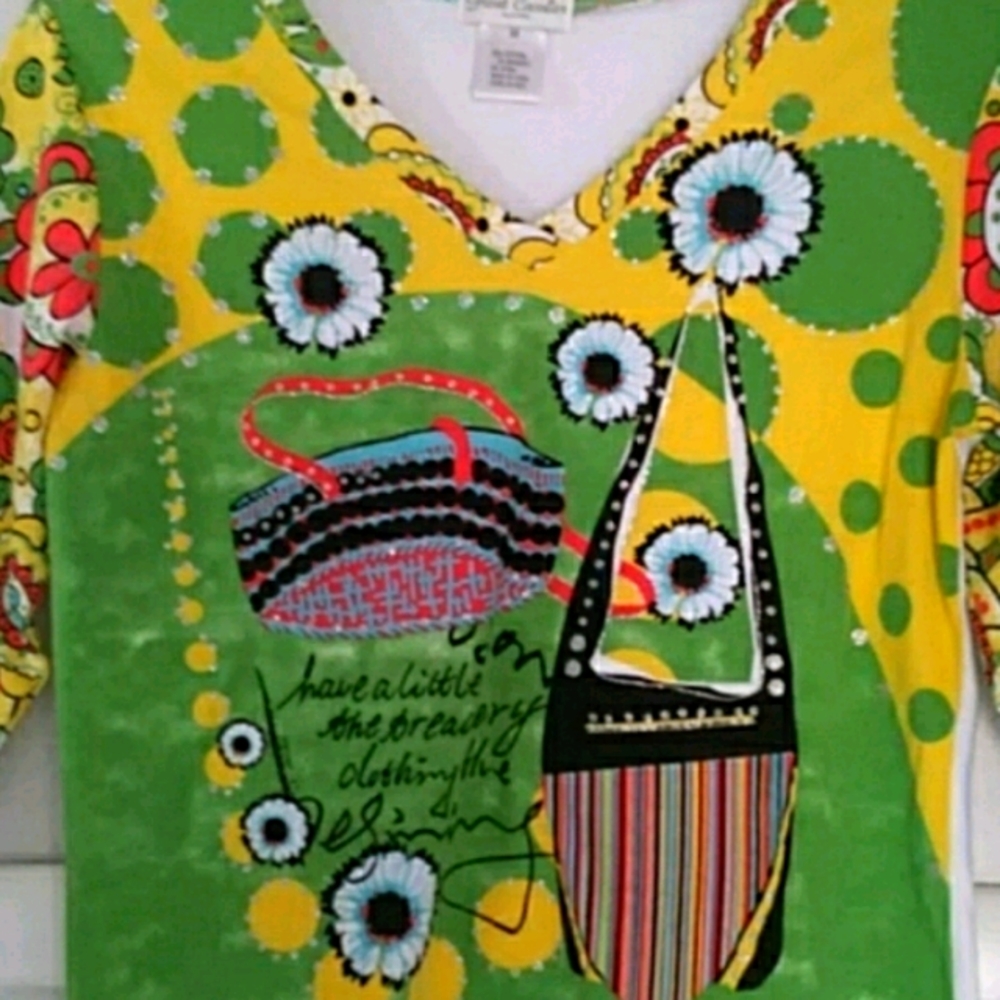 Retro vibe fun great cavalier shirt